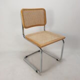 Set of 5 vintage Cesca chairs by Marcel Breuer