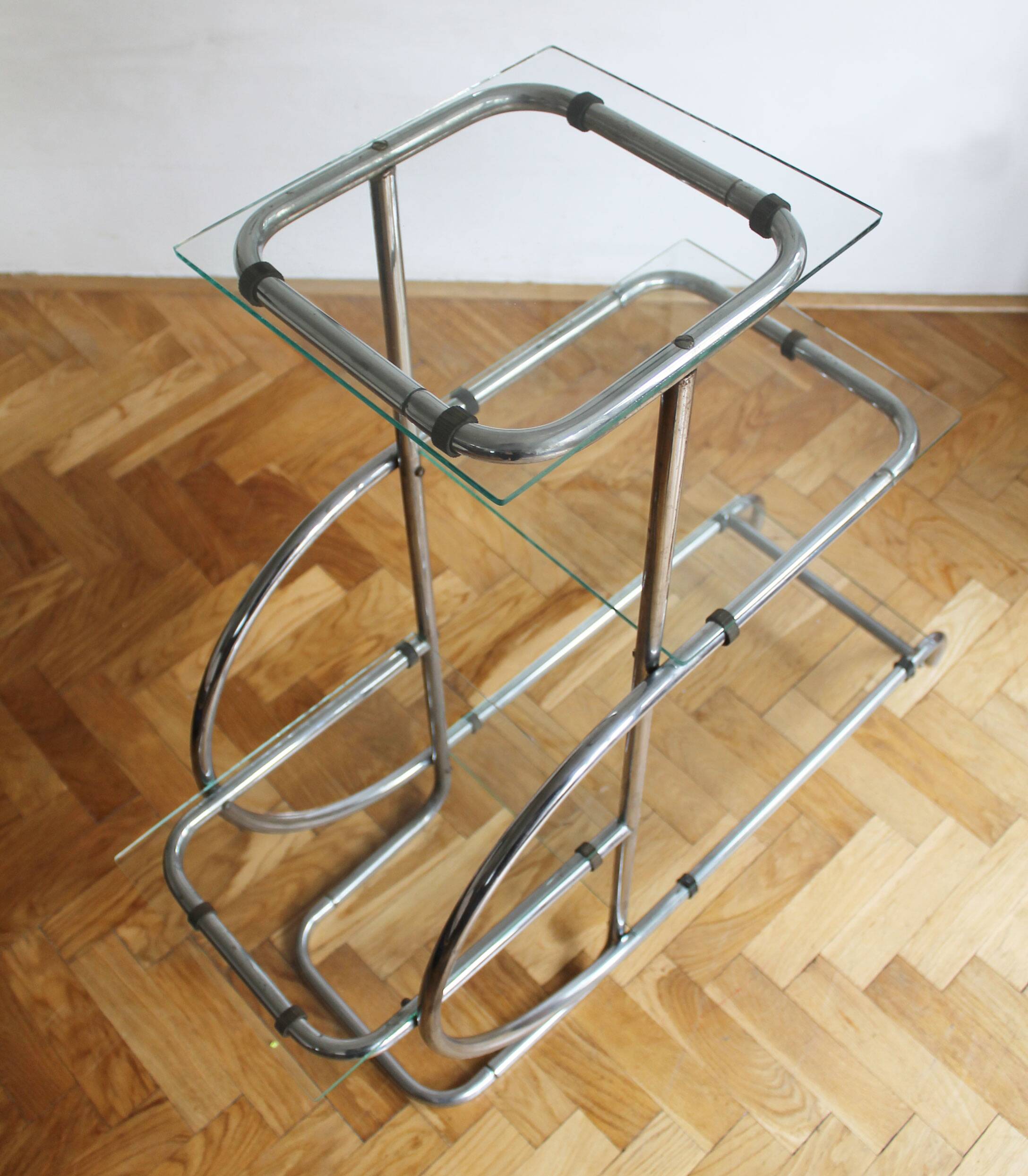 1930's Bauhaus Tubular Flower Stand