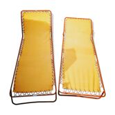 Pair of vintage camp beds