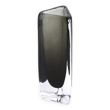 Vase en verre Sommerso de Nils Landberg pour Orrefors