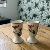 2 Ceramic Mazagran Cups