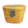 Chinese wicker tea basket