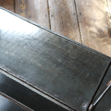 Wall shelf raw metal