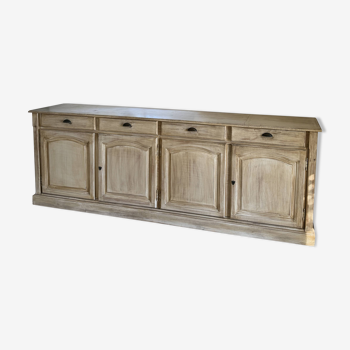 Buffet, meuble de rangement vintage en bois