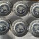 6 large Old Chelsea Furnivals dinner plates