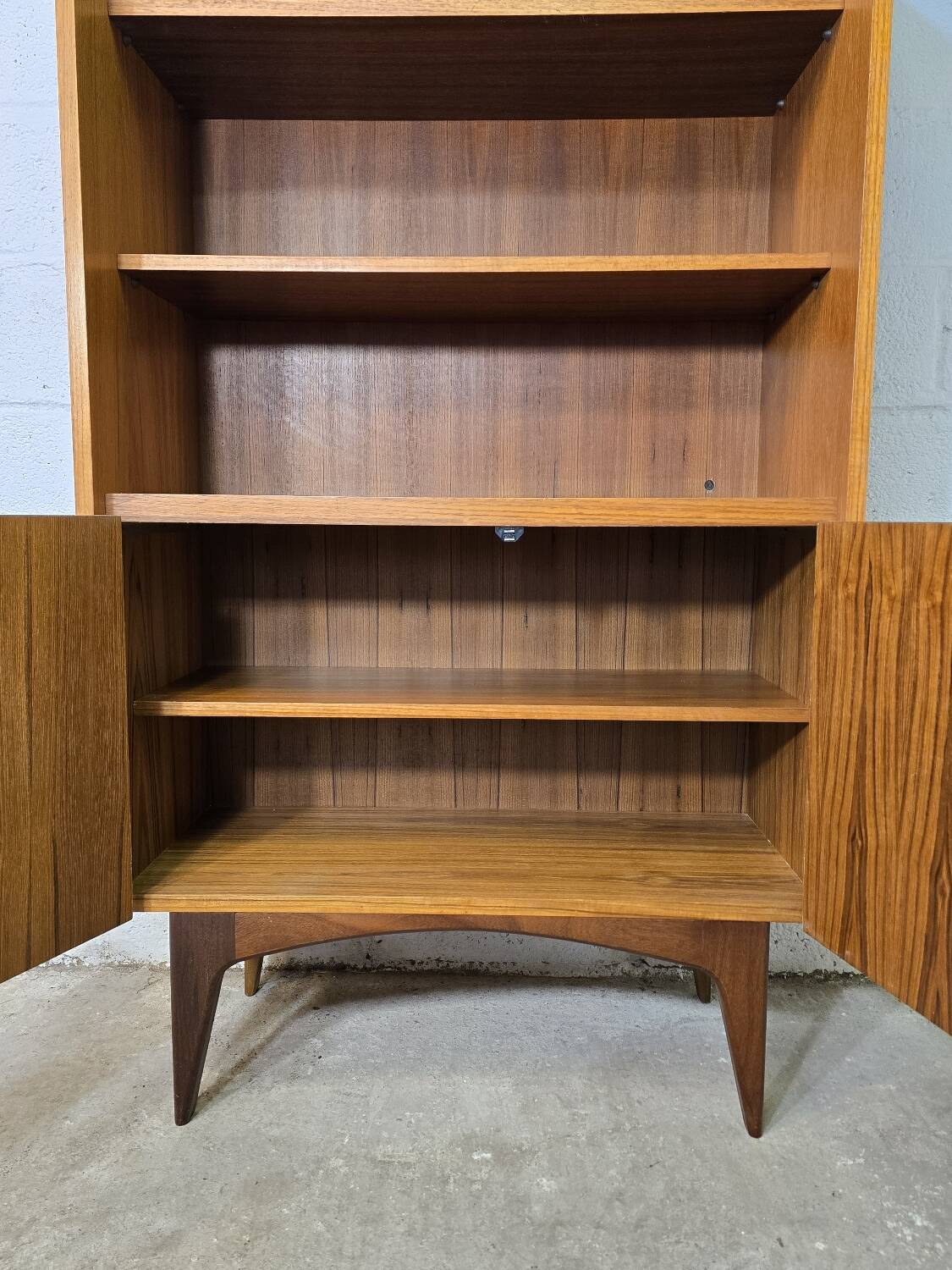 1970s Scandinavian style cupboard library