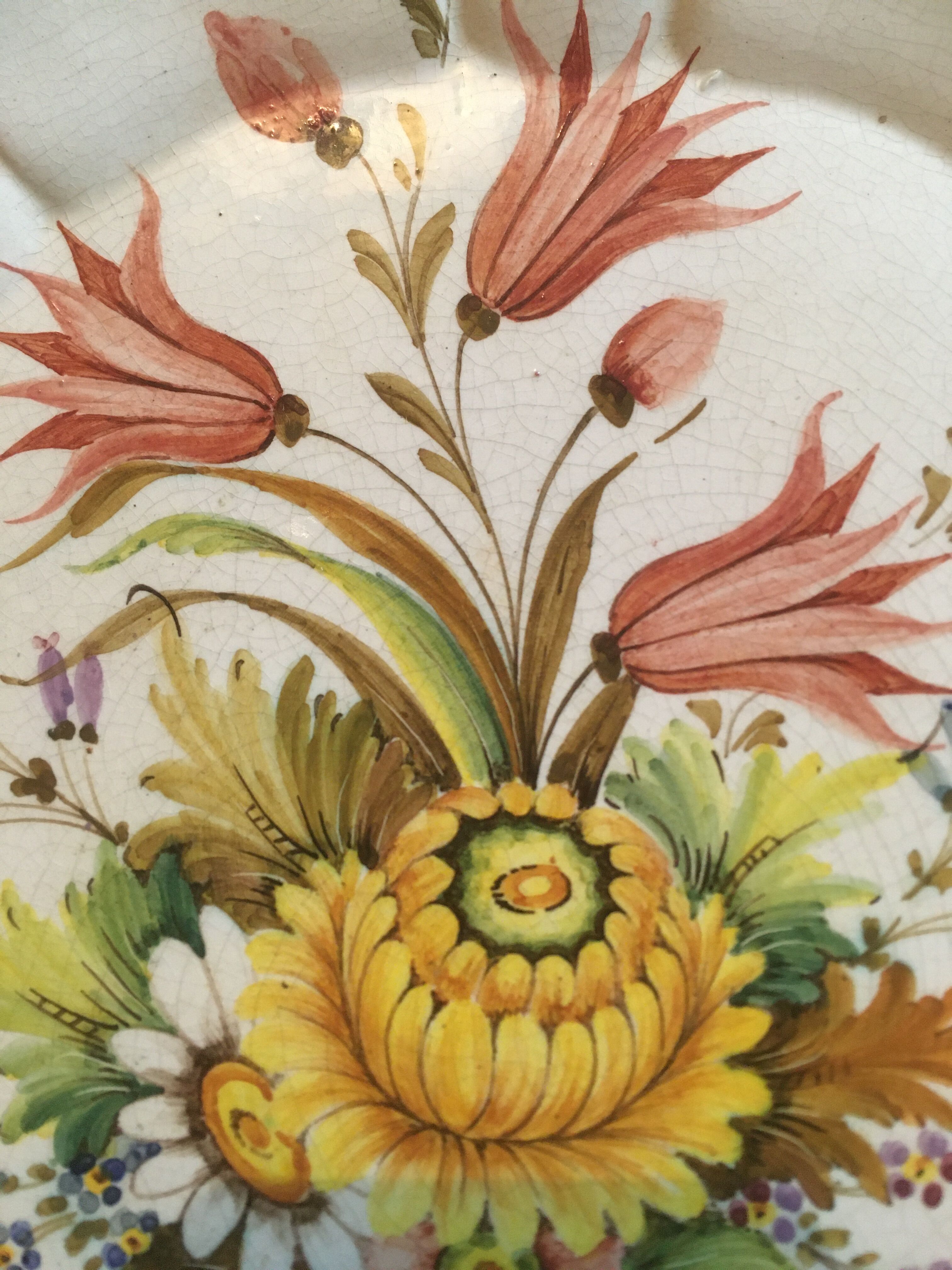 Decorative plate "Antica. by Bassano" Italy