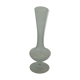 Vintage soliflore twisted glass grey vase