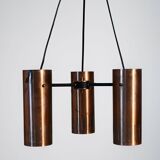 Scandinavian pendant lamp in copper