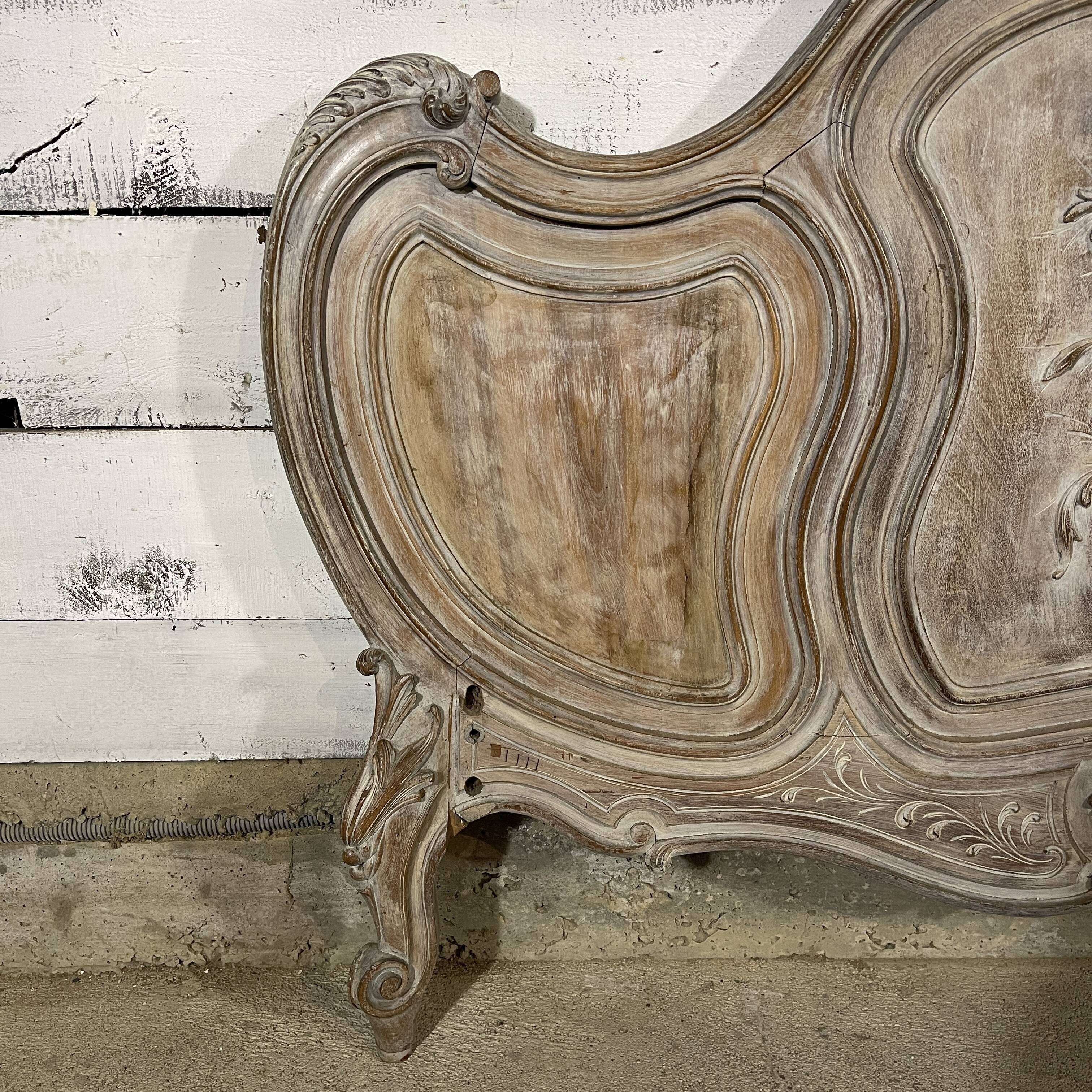Louis XV rocaille headboard