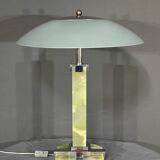 Onyx and chrome lamp, art deco – 1930