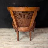 Louis XVI Caned Office Chair