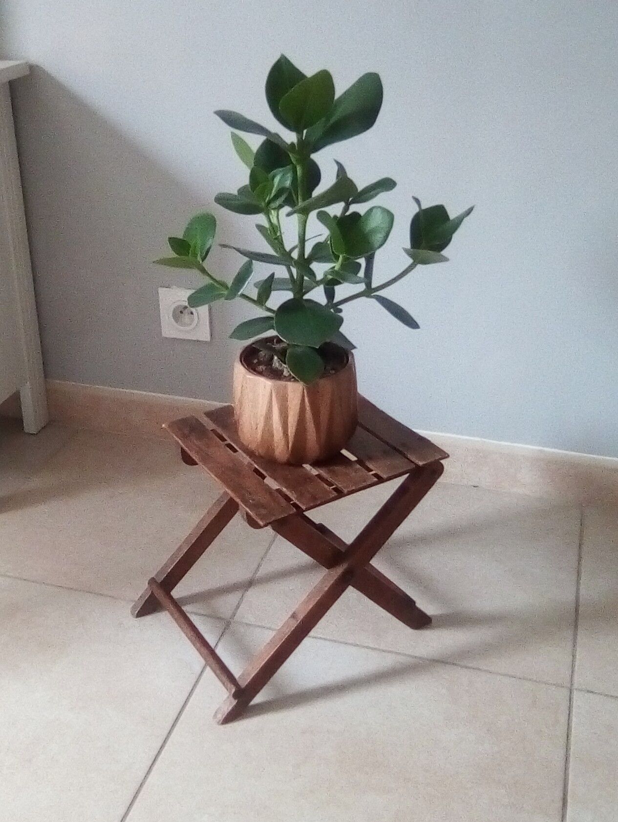 Vintage folding stool