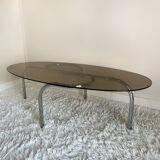 Tubular design coffee table from the 70s
