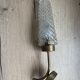molded glass wall light