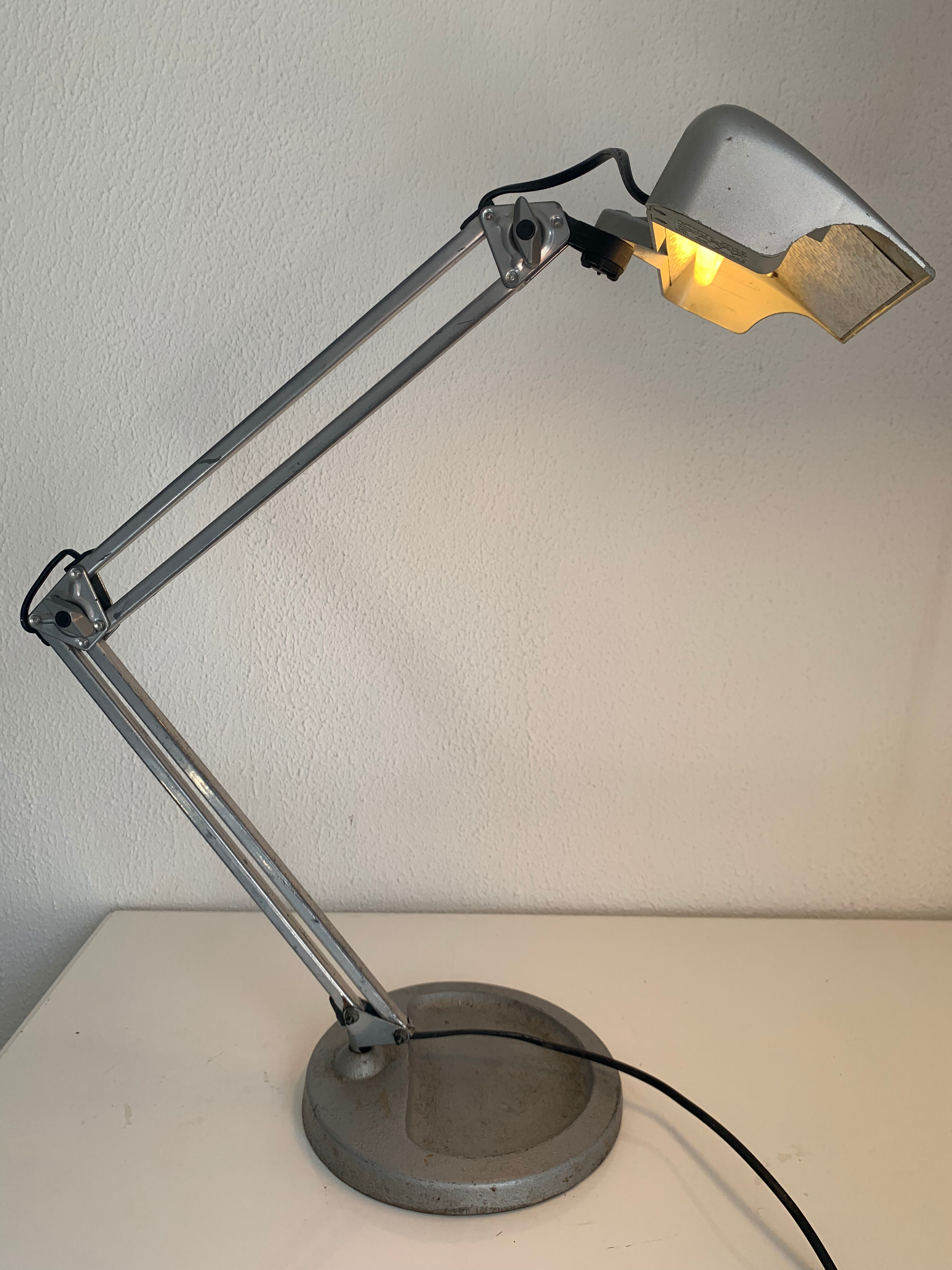 Vintage lamp 1980 architect Lival Wing Finland - 60 cm