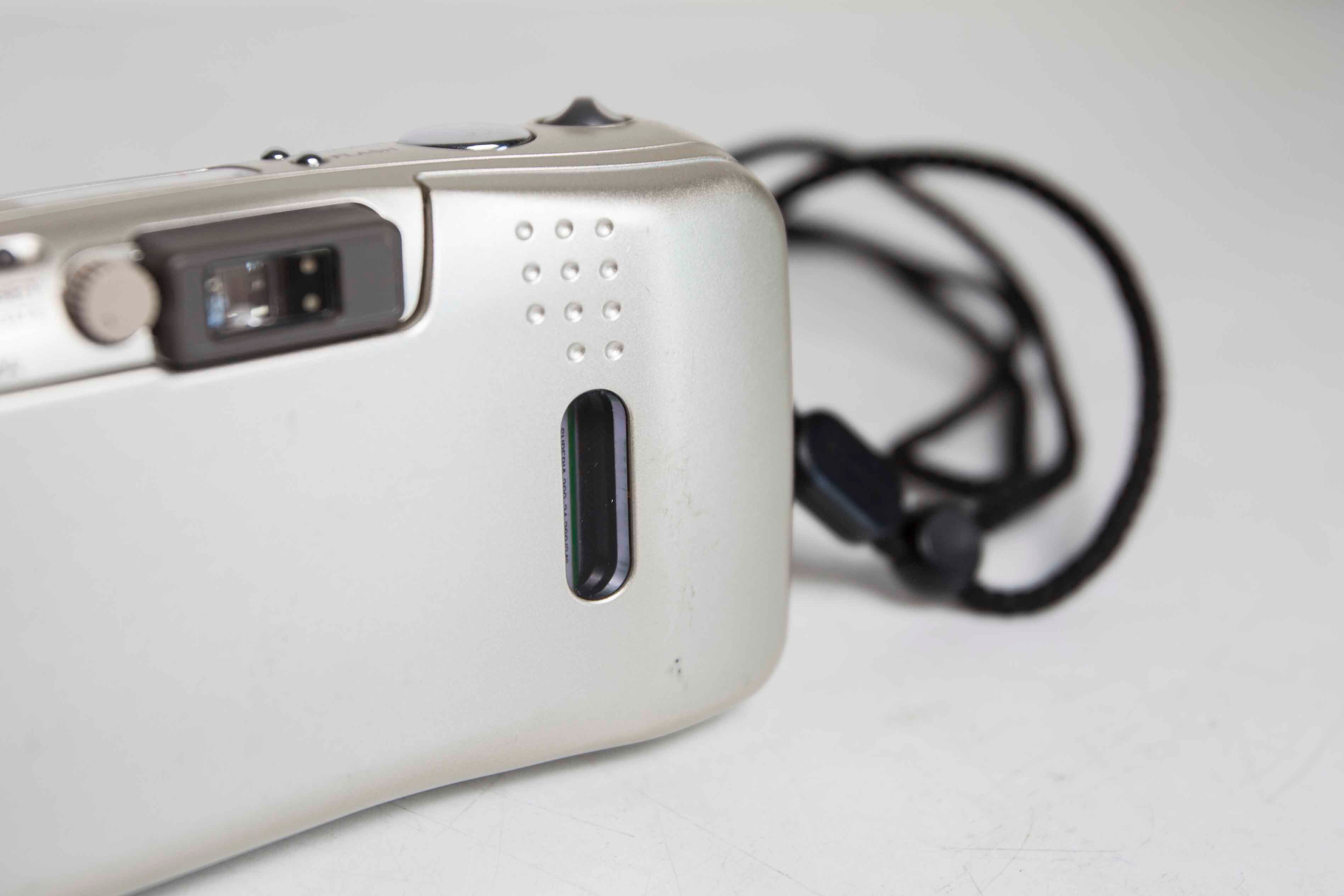 Olympus Stylus zoom 105 DLX film camera tested and new battery