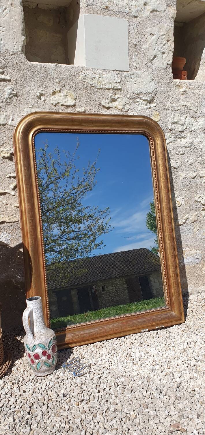 Louis Philippe gilded mirror