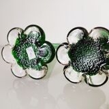 Pair of Murano glass soliflores