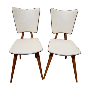 chaises blanches années