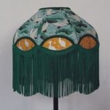 Retro bedside lamp with fringe "Talina".