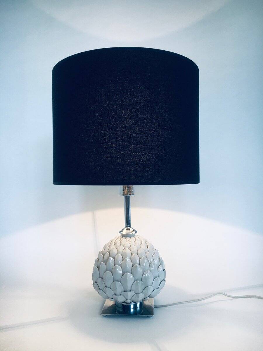 Hollywood Regency Style Artichoke Table Lamp, 1970s