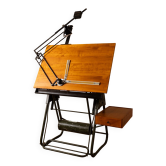 1950s Architect's table, Franz Kuhlmann