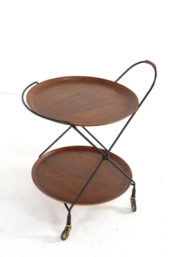 Paul Nagel pour le chariot JIE Gantofte - design du milieu du siècle