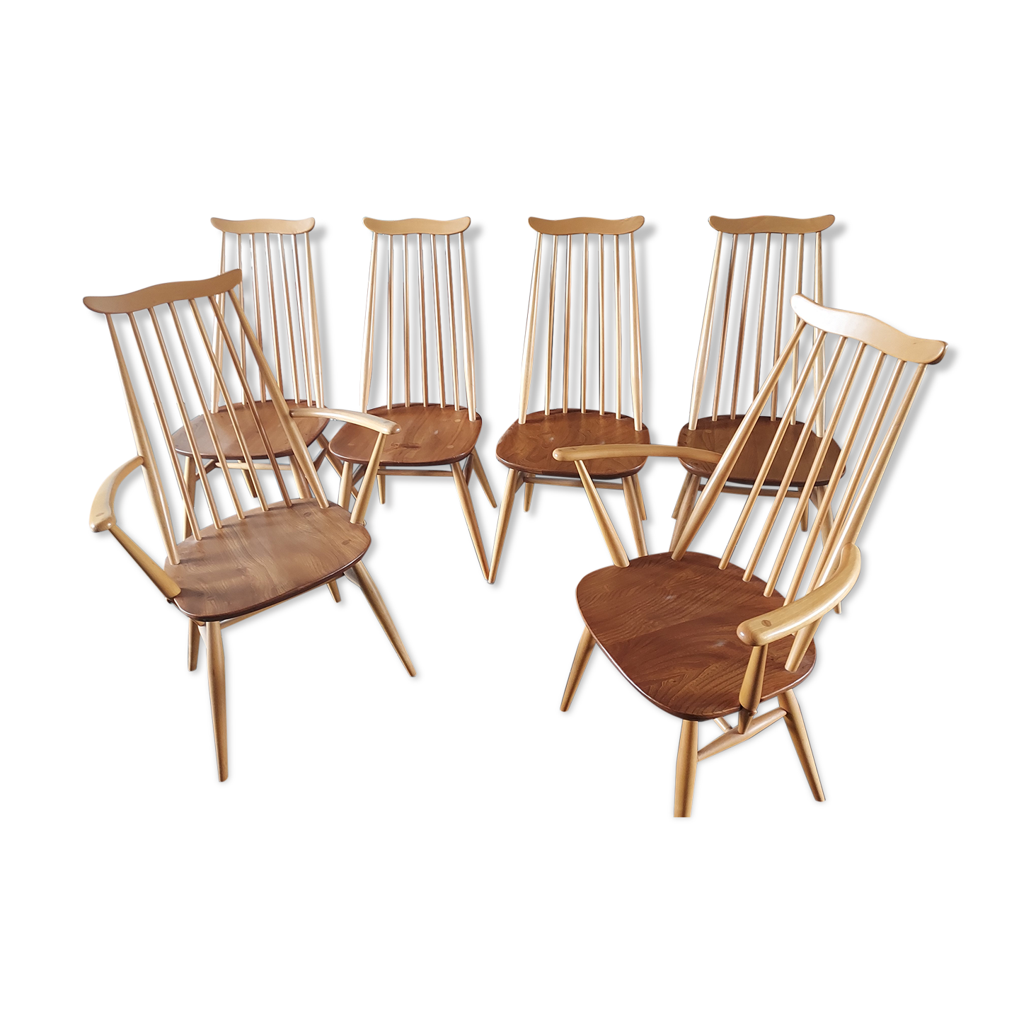 Ercol Goldsmith chairs and armchairs