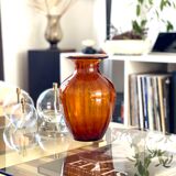 Amber vase 1970