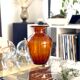 Amber vase 1970