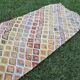 Vintage Turkish hallway rug 100x495 cm