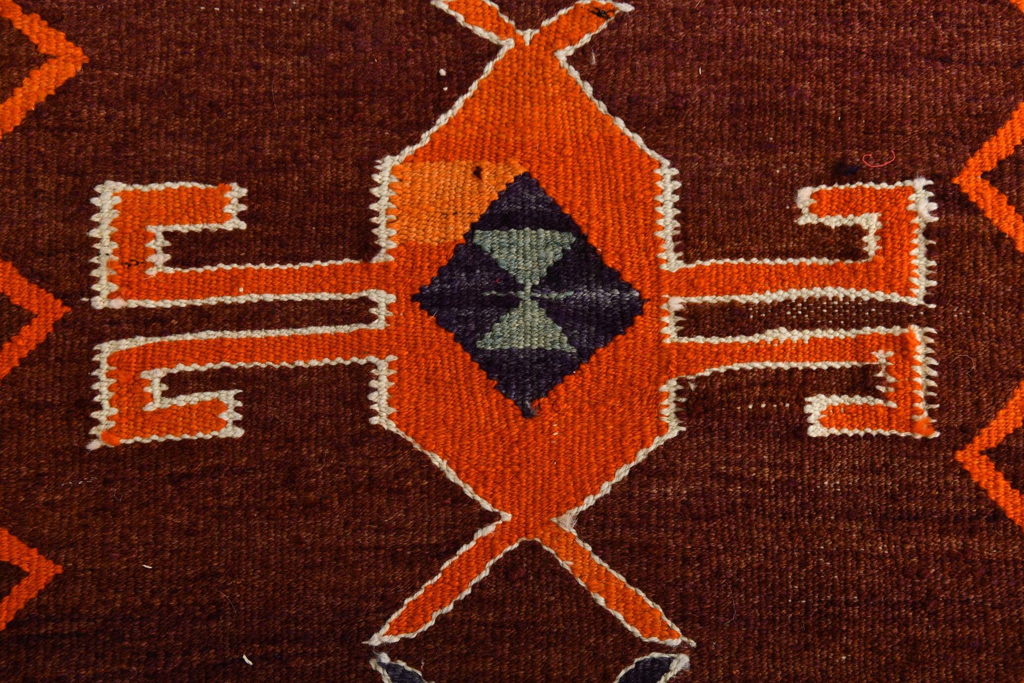 3x11 Anatolian Classic Kilim Runner Rug, 101x340Cm