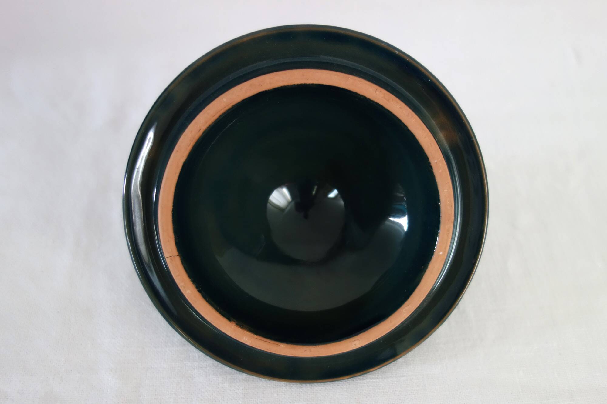 Vase couvert céramique style Bitossi, Italie années 70