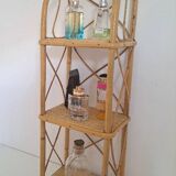 Bamboo wall shelf