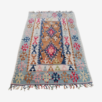 Tapis rouge marocain 180x110cm