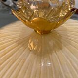 Lot de 2 plafonniers vénitiens en verre de Murano