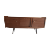 Brown formica sideboard