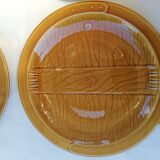 Gien earthenware dinner plates