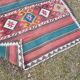 Vintage Turkish hallway rug 154x347 cm