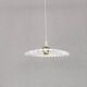 Suspension mini opaline ondulé