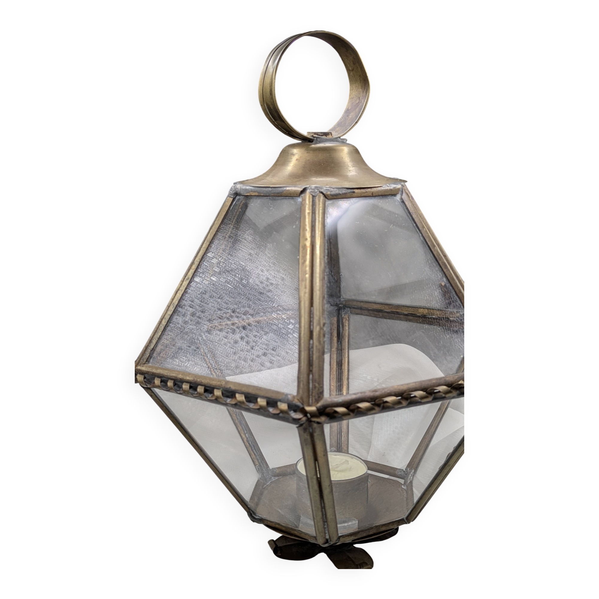 Very old candle lamp