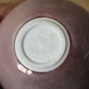 Boite en porcelaine Hester Tjebbes 1980