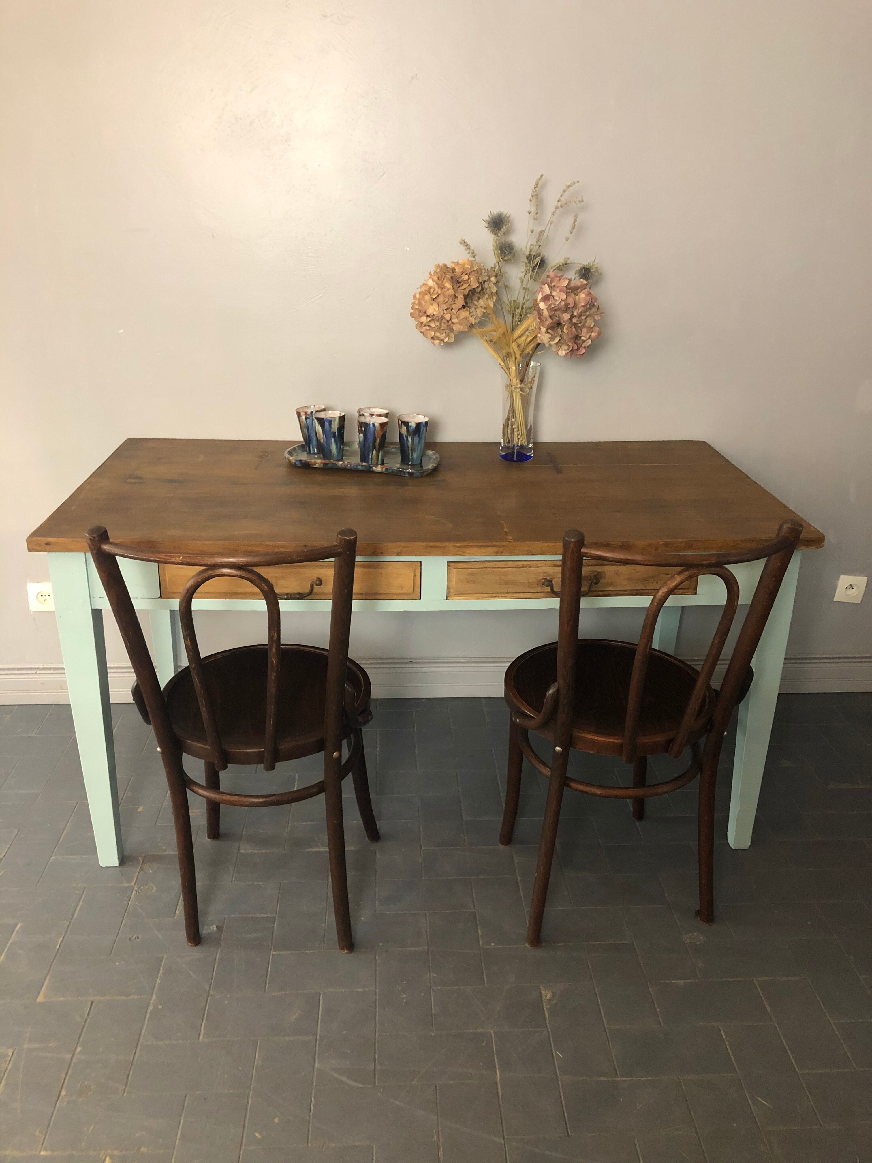 Old farm table