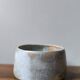 Tasse gres céramique artisanale émail bleu