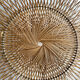 Rattan screen sun pattern