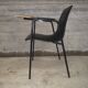 Chaise d'école vintage 1950 à tablette écritoire – Style Prouvé / Hitier