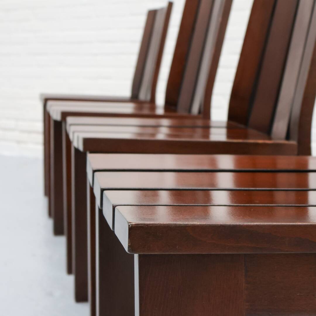 Dutch Modernist Dining Chairs 1970s