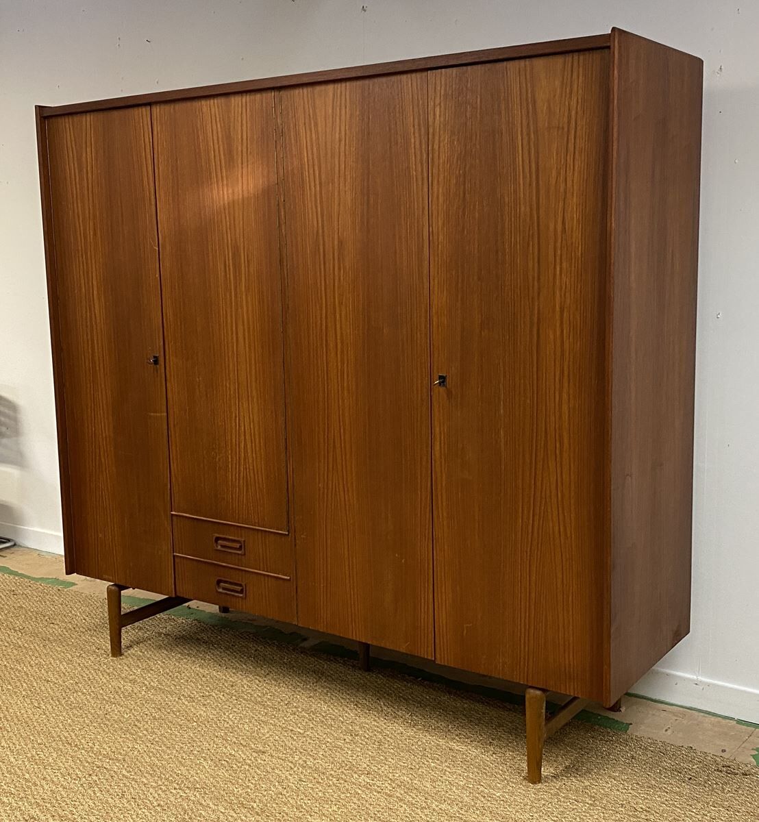 1970s Scandinavian style teak wardrobe