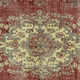 Anatolian handmade vintage rug 206 cm x 115 cm